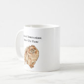 Moeder van Pommeren, de eerste van mijn naam Koffiemok (Voorkant links)