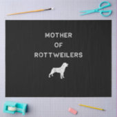 Moeder van rottweilers tissuepapier (Craft)