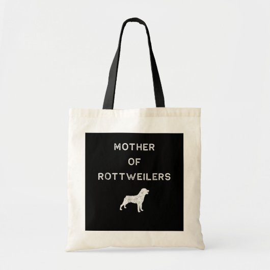 Moeder van rottweilers tote bag (Voorkant)