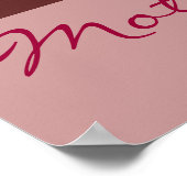 Moeder van Rozen Poster (Hoek)