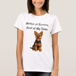 Moeder van Terriers, de eerste van mijn naam T-shirt