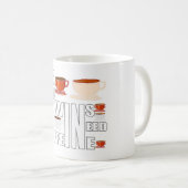 Moeder van tweeling heeft koffie nodig koffiemok (Voorkant rechts)