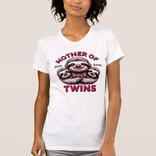 Moeder van tweeling Moederdag Shirt