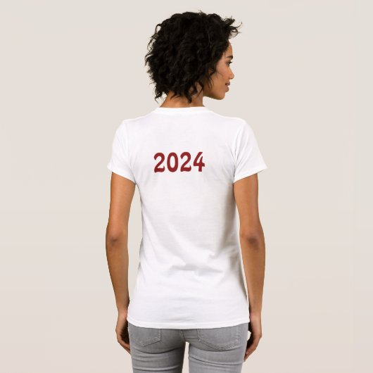 Moeder van tweeling Moederdag Shirt (Achterkant volledig)