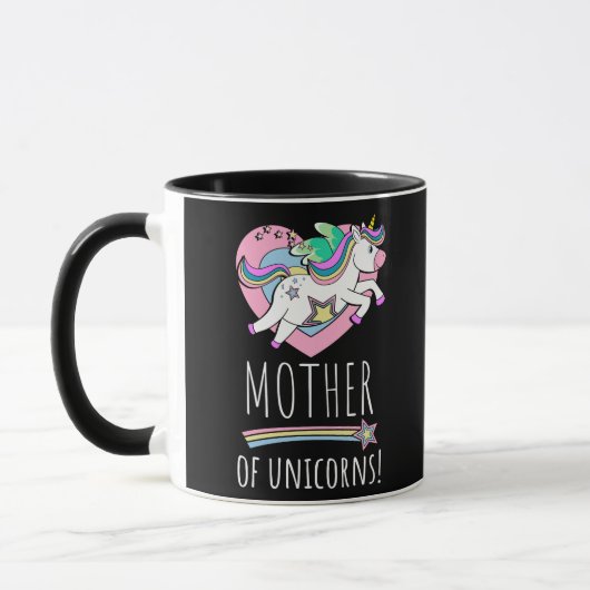 Moeder van Unicorns! Mok (Links)