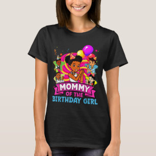Moeder van verjaardagsmeisje Gracie Nk Pop Familie T-shirt