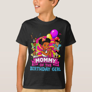 Moeder van verjarig meisje Gracie Nk Pop Familie D T-shirt