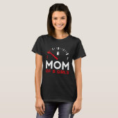 Moeder van vijf meisjes Moederdag Mam T-shirt (Voorkant volledig)