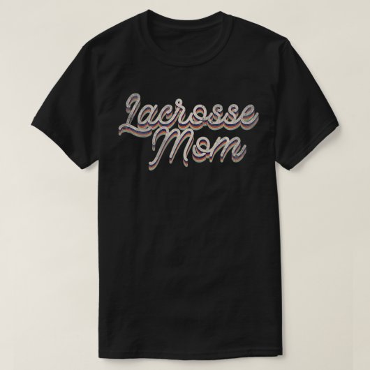 Moeder van vrouwen Lacrosse LAX Player Coach Gift  T-shirt (Design voorkant)
