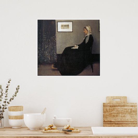 Moeder van Whistler Poster (Keuken)