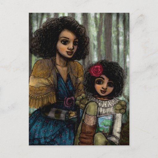 Moeder van Wisdom Briefkaart (Voorkant)