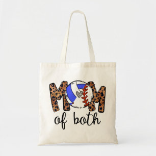 Moeder van zowel honkbal als volleybal, Volleybal Tote Bag