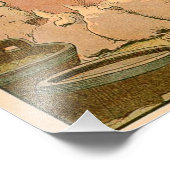 Moeder Varkens en biggen op het Boerderij Foto Afdruk (Hoek)