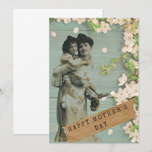  moeder veranderde Art Moederdag Kaart (Voorkant / Achterkant)