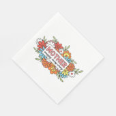 Moeder Verbazingwekkend, Liefdevol, Sterk Servet (Hoek)