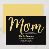 Moeder Verjaardag Eenvoudige Moederdag Party Kaart (Voorkant / Achterkant)