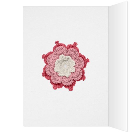 Moeder Verjaardag haakbloemen (Binnen (Links))