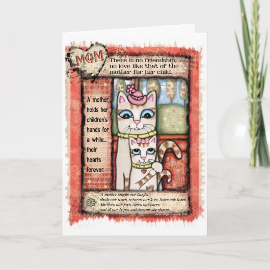 Moeder verjaardag Kaart (Voorkant)