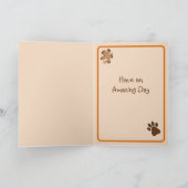 Moeder Verjaardag van de Hond Kaart (Binnen)