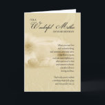 Moeder verjaardagskaart met gedicht - Cream Mother Kaart<br><div class="desc">Moeder verjaardagskaart met gedicht - Cream moeder verjaardagskaart</div>