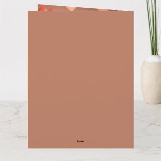 Moeder Verjaardagskaart Voeg Twee Foto's en Tekst Kaart (Achterkant)