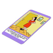 Moeder vertelt leraar: "Je moet naar school" Magneet (Linkerzijde)