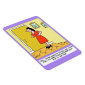 Moeder vertelt leraar: "Je moet naar school" Magneet (Rechterzijde)