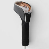 Moeder vestigde moderne typografie foto golfheadcover (Schuin)