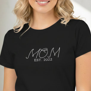 Moeder Vestigde Nieuw Moeder Cadeau T-Shirt