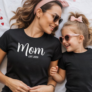 Moeder Vestigde Nieuwe Moeder Cadeau T-shirt