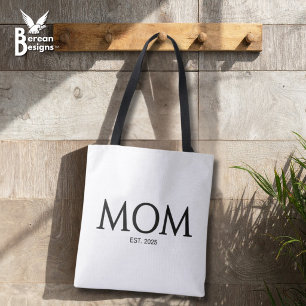 Moeder Vestigde Nieuwe Moeder Cadeau Tote Bag