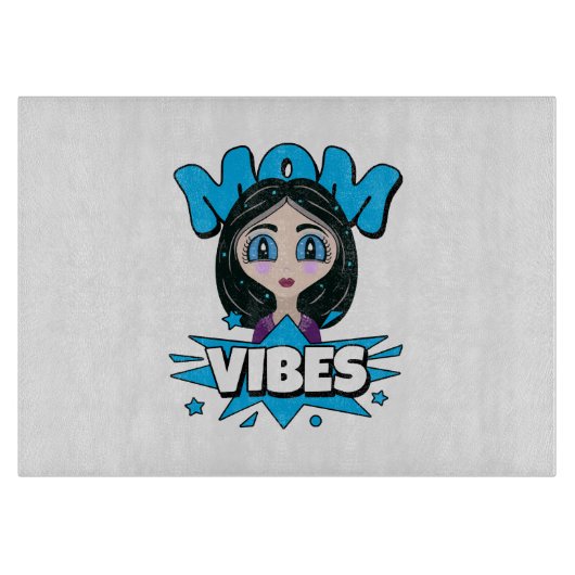 Moeder Vibes Snijplank (Voorkant)