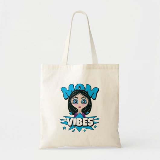 Moeder Vibes Tote Bag (Voorkant)