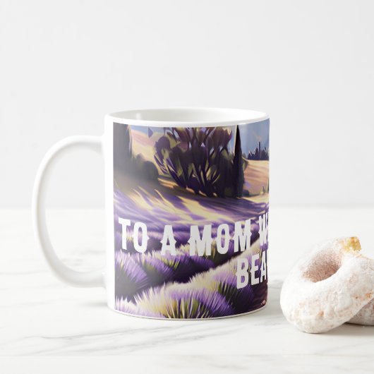 Moeder vieren koffiemok (Met donut)