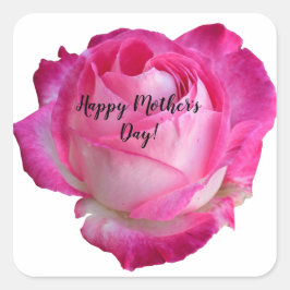 Moeder-vierkante sticker