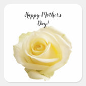 Moeder-vierkante sticker (Voorkant)