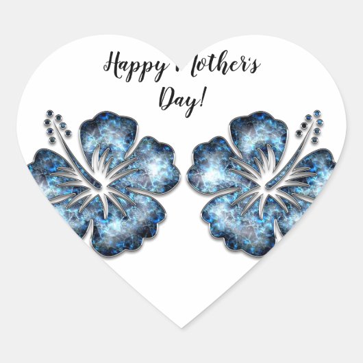 Moeder-vierkante sticker (Voorkant)