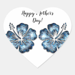 Moeder-vierkante sticker