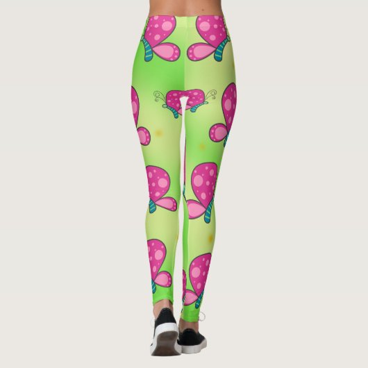 Moeder Vlinder Leggings (Achterkant)