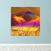 Moeder Vogel Canvas Afdruk (Insitu (Houten vloer))