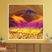 Moeder Vogel Canvas Afdruk (Insitu (Woonkamer))