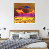 Moeder Vogel Canvas Afdruk (Insitu (Slaapkamer))
