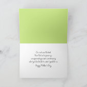 Moeder Vogel met Fledglings In Nest Kaart (Binnen)