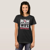 Moeder Vrouw Kinderarts Kindergeneeskunde T-shirt (Voorkant volledig)