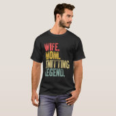 Moeder Vrouwen Grappig Gift T-shirt Vrouw Mam Brei (Voorkant volledig)