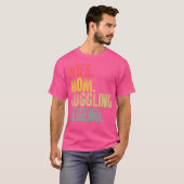 Moeder Vrouwen Grappig Gift Vrouw Moeder Jongleren T-shirt (Voorkant volledig)