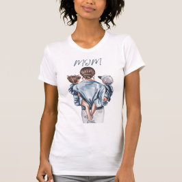 Moeder vrouwen t-shirt