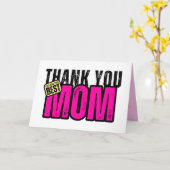 Moeder Waardering Dank je kaart (Gele Bloem)
