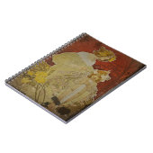 Moeder Weaving Flowers in Hair Notitieboek (Linkerzijde)