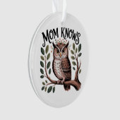 Moeder weet ornament (voorkant)